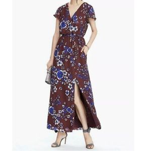Banana Republic Floral Maxi Dress Size XS Petite